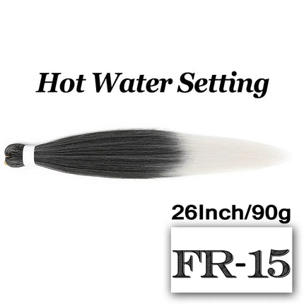 Braiding Hair Pre-stretched 26 Inch Hair Extensions for Afro Crochet Braids Synthetic Hair DIY Purple Pink Peach Red Jumbo Braid