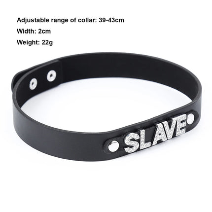 Sex Adult Products SM Sex Toy Fetish BDSM Female Leather Eye Mask & Collar Cosplay Adult Mask Game Masquerade Party Face Masks