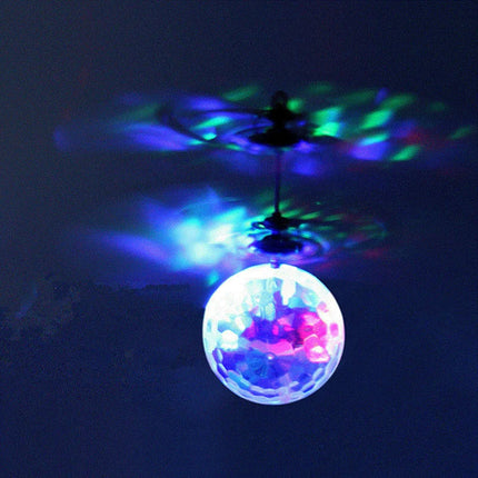 New Flying Ball Luminous Kid's Flight Balls Electronic Infrared Induction Aircraft Remote Control Toys LED Light Mini Helicopter