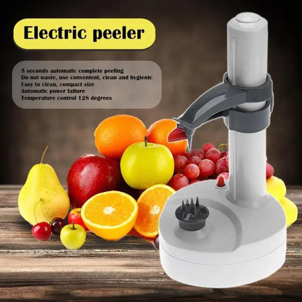 Multifunction Stainless Steel Electric Peeler Automatic Fruit Peeler Vegetable Cutter Three Spare Blades Potato Peeler Machine