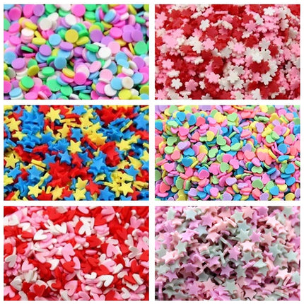 20g Fake Sprinkles Decoration For slime Filler DIY Slime Supplie simulation Candy Cake Dessert Accessories Toy for children Gift