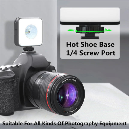 RGB Video Light LED Sunlight Rainbow Projection Magnetic Design For Photography Self Lighting Photo Studio Live TikTok Fill Lamp