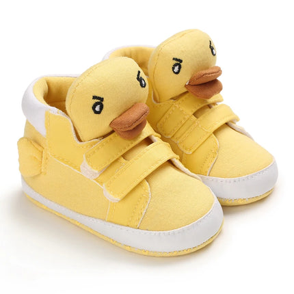 VALEN SINA  Newborn Baby Shoes Yellow Baby Girl Shoes Girl Classic Bowknot Sole Anti-slip PU Shoes First Walker Toddler Shoes