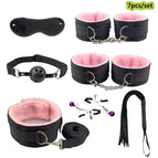 nylon 7pcs  pink