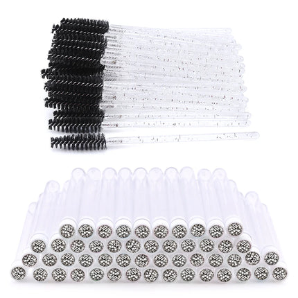 New Reusable Eyelash Brush Tube for Eyelash Extension Replaceable Eyebrow Brush Applicator Lash Mascara Wands Makeup Tools