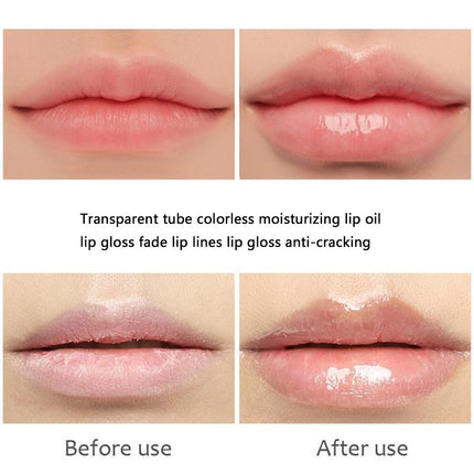 Kawaii Honey Peach Lip Oil  Long Lasting Non-sticky Moisturizing Lip Tint with Lip Plumper Hydrating Lip Care Serum 5ml Make Up