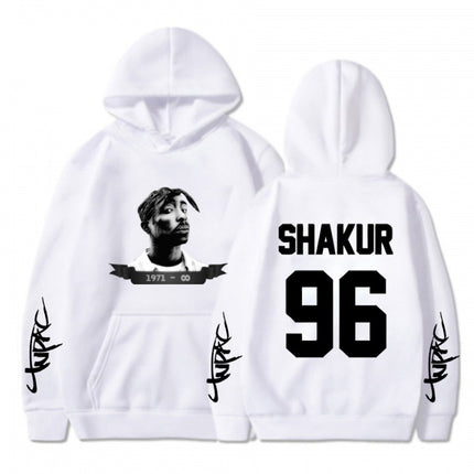[Cross Border Code] Rapper 2pac Tupac Shakur 96 felpa Hoodie