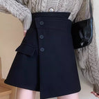 Black (front skirt and back pants) / XS