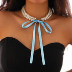 Light blue ribbon