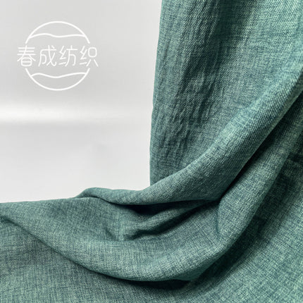 Wholesale Two-Color Lelis Twill Four-Way Stretch Fabric Windbreaker Draped Uniform Two-Color Flower Mark Suit Fabric