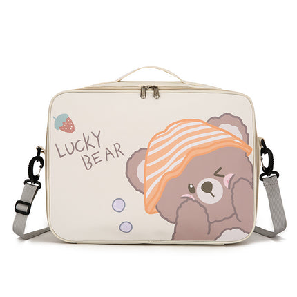Short-Distance Travel Storage Bag, Clothing Storage Bag, Shoulder Bag, Large-Capacity Boarding Bag, Portable Luggage Bag, Travel Bag