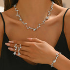 Silver three-piece set