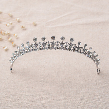 Bridal Diamond Crown Tiara Wedding Dress Wedding Dress Headband Rhinestone Jewelry Accessories