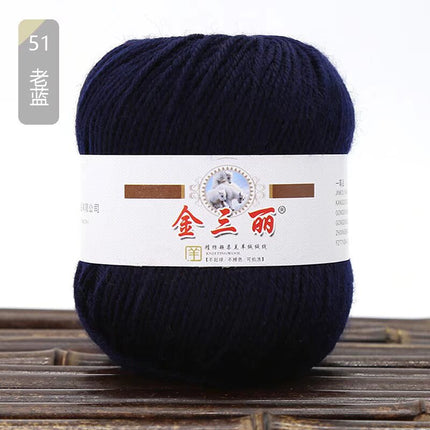 Jin Sanli acrylic baby line hand woven shoes cushion bag scarf diy hook shoes cushion wholesale specials