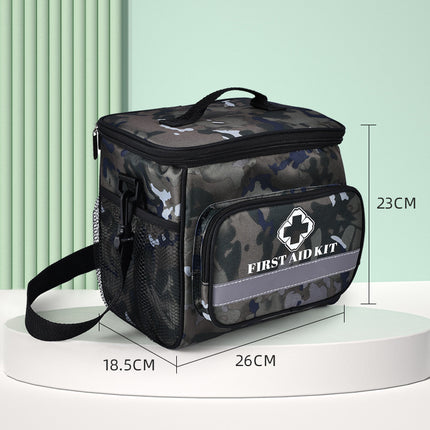 Emergency Kit, Outdoor Medicine Cosmetics Bag in Stock, Multi-Color Household Medicine Storage, Portable Medicine Bag with Straps