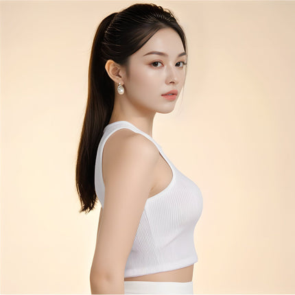 Fitness Coach Recommends No-Padded Yoga Bra Nylon High-Elastic Quick-Drying Sports Vest for Women Multi-Color Spring and Summer