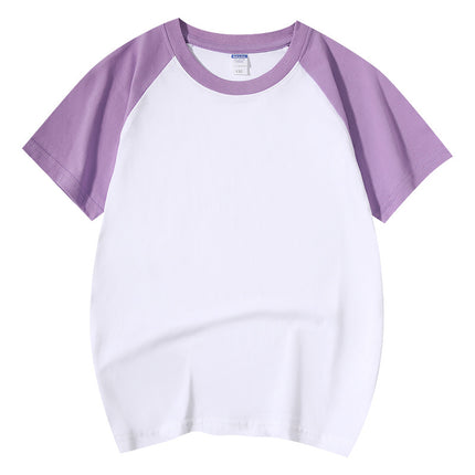 Nezha and Ao Bing Style Pure Cotton T-Shirts, Round Neck Cultural Shirts, Class Uniforms, Kindergarten Group Wear, Casual and Versatile