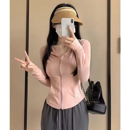 Summer New Outdoor Sun Protection Clothing for Cycling, Uv Thin Sun Protection Jacket, Summer Sun Protection Clothing, Ice Silk Sun Protection Clothing
