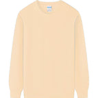 Round neck-apricot / S