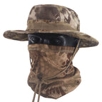 Yellow python pattern [first generation hat + mesh mask]