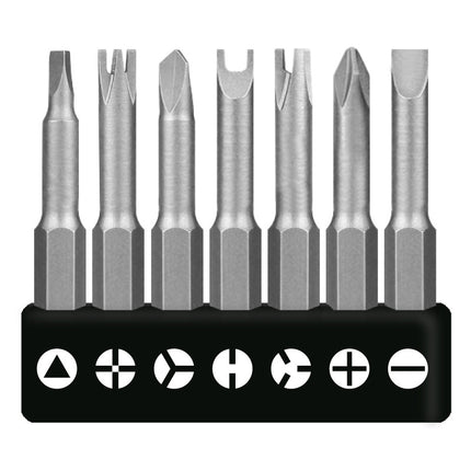 Morita 7pc special-shaped screwdriver batch head/socket special U-shaped Y-shaped triangle screwdriver three-four-prong batch head screwdriver