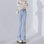 Light blue trousers-summer thin style / 26 (fits 40-47.5kg )