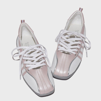 In-Stock Rockfish Mary Jane Shoes Korean Niche Square-Toe Cross-Strap Ballet Shoes Women's Functional Sneakers