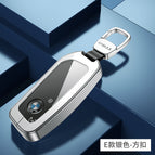 silver-square buckle