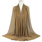 Brown / 180*70cm (Pearl chiffon)