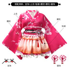 Pink [hair accessories top dress waist seal waist flower leg ornaments]] / All yards