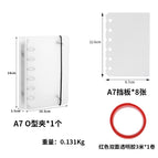 A7 manicure storage book—8 baffles + nano tape