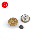 12#Stainless steel environmentally friendly buckles (default screws can be equipped with aluminum nails)