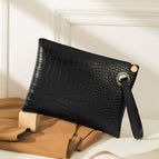 Crocodile pattern Black