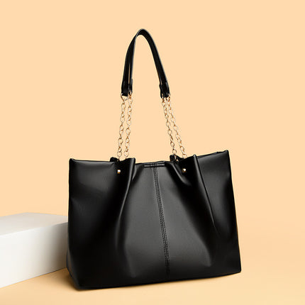 Cross-Border Textured Bags for Women 2025 New Style Women's Bags for Commuting Large Capacity Shoulder Underarm Bags Casual Tote Bags Wholesale