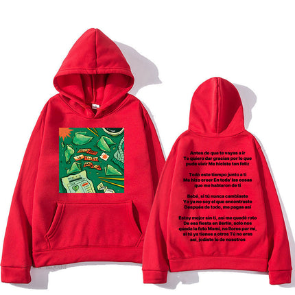 2024 Album Sorry 4 That Much Hoodies Frexxo Feid Rapper Prin