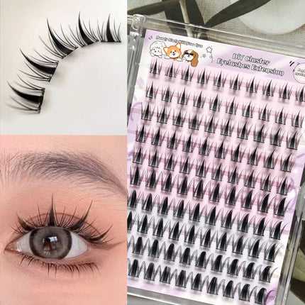 European and American Popular Wm 17 Amazon Eyelashes European and American Thick Segmented DIY Self-Grafting Set Cross-Border False Eyelashes