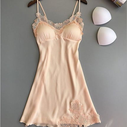 Factory Supply Hot Sale Sexy Split Pajamas Set Sexy Lace Sling New