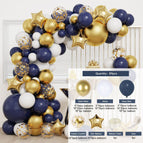 Blue balloon set 010