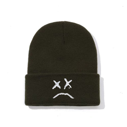 Europe and the United States Lil Peep peripheral hat wool knit hat cold warm hat wholesale