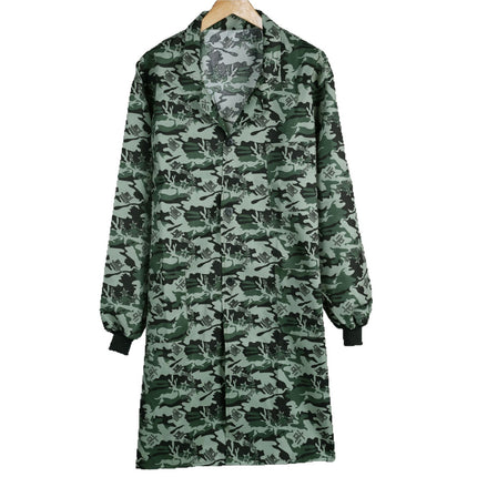 gown overalls men's and women's overalls thin breathable dustproof wear-resistant dirt-resistant transport clothing workshop labor protection clothing long