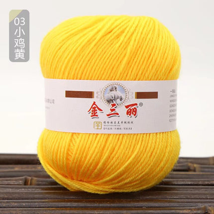 Jin Sanli acrylic baby line hand woven shoes cushion bag scarf diy hook shoes cushion wholesale specials