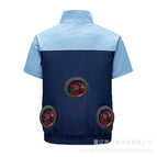 [3 holes] dark blue singlet / S/M