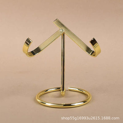 Crystal Original Stone Ore Standard Metal Base Ore Wonder Stone Jade Stand Crystal Cluster Fossil Amethyst Love Display Stand