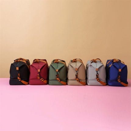 Cross-Border Large-Capacity Travel Bag New Dry and Wet Separation Business Trip Storage Short-Distance Lightweight Fitness Bag Travel Luggage Bag