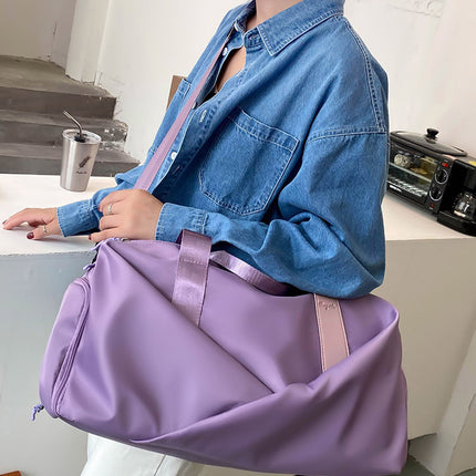 2023 new wet and dry separation storage training bag large capacity portable crossbody luggage bag Yoga Sports Fitness Bag