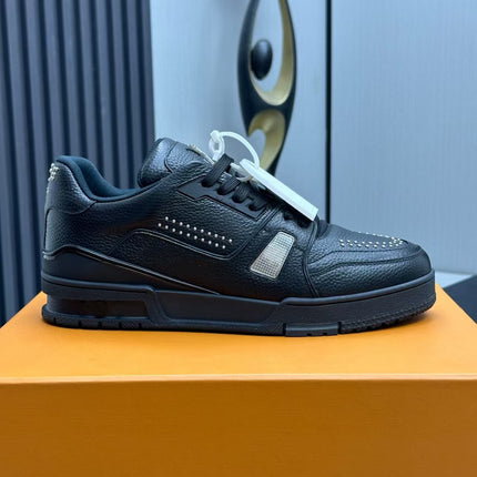 Guangzhou Top-Grade Genuine Leather Air Rubber Chip Lujia Trainer Handbag for Men and Women, Casual Sports Eco-Friendly Rubber Scent