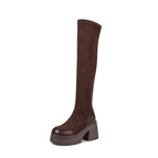 8220-13 brown over-the-knee single-layer / 38