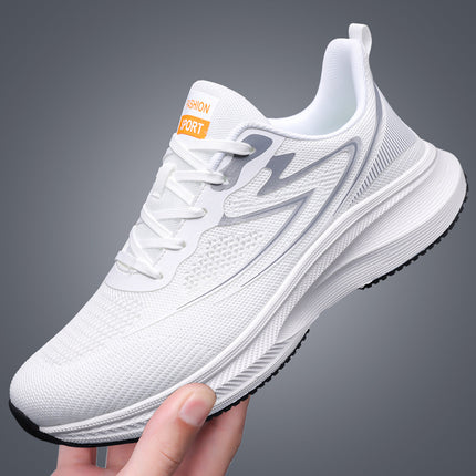 Spring Youth Men's Shoes, Breathable, Deodorant, Versatile Sports and Casual Shoes, Middle School Students' Wear-Resistant, Non-Slip Sports Training Shoes