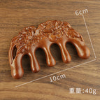 Peony five-finger massage comb