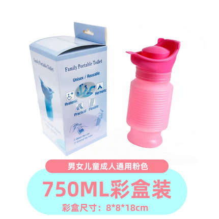 Amazon cross-border Women's telescopic urinal outdoor standing car emergency squat-free travel urinal car urinal